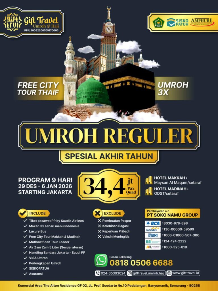 umroh akhir tahun